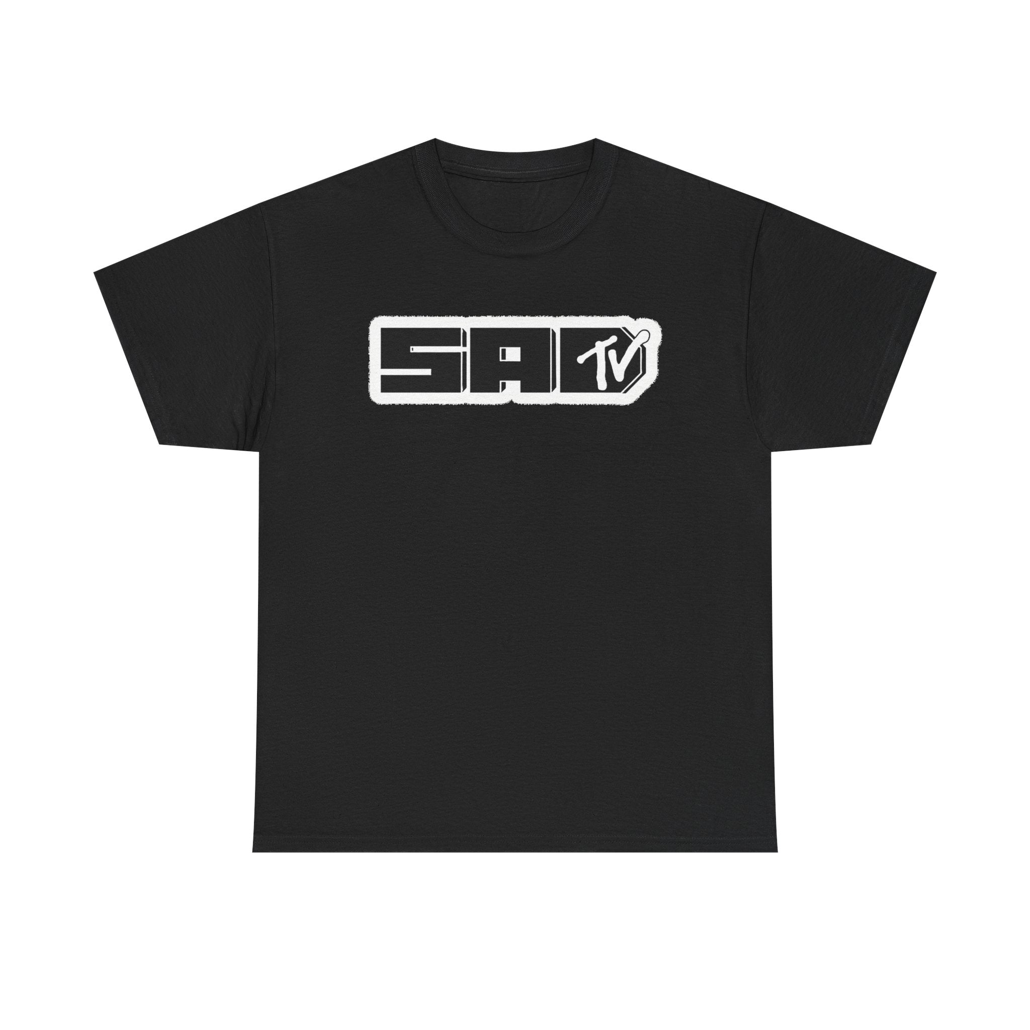 SADTV Logo — Unisex Heavy Cotton Tee